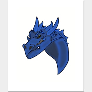 Blue Dragon Posters and Art